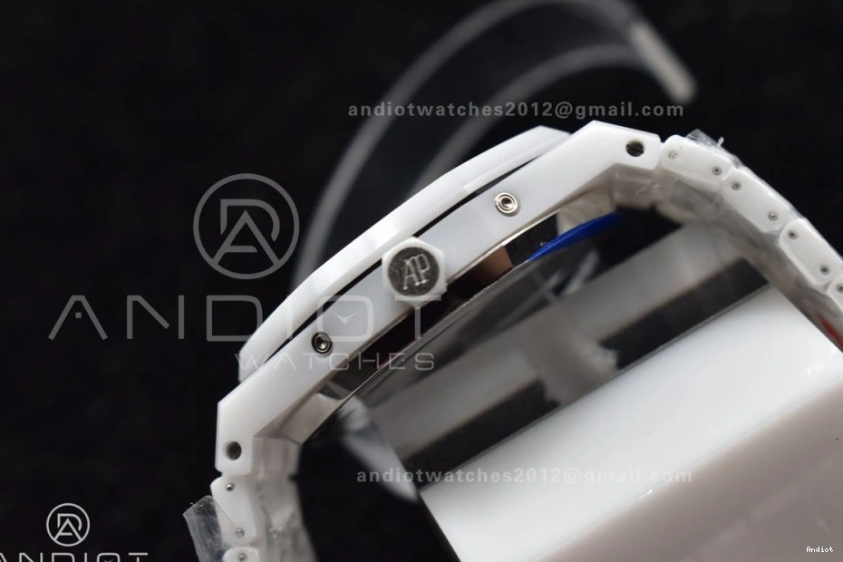 on Bracelet Best APSF Edition Oak Ceramic White Perpetual Ceramic A5134 Royal 26579cb Calendar 1207